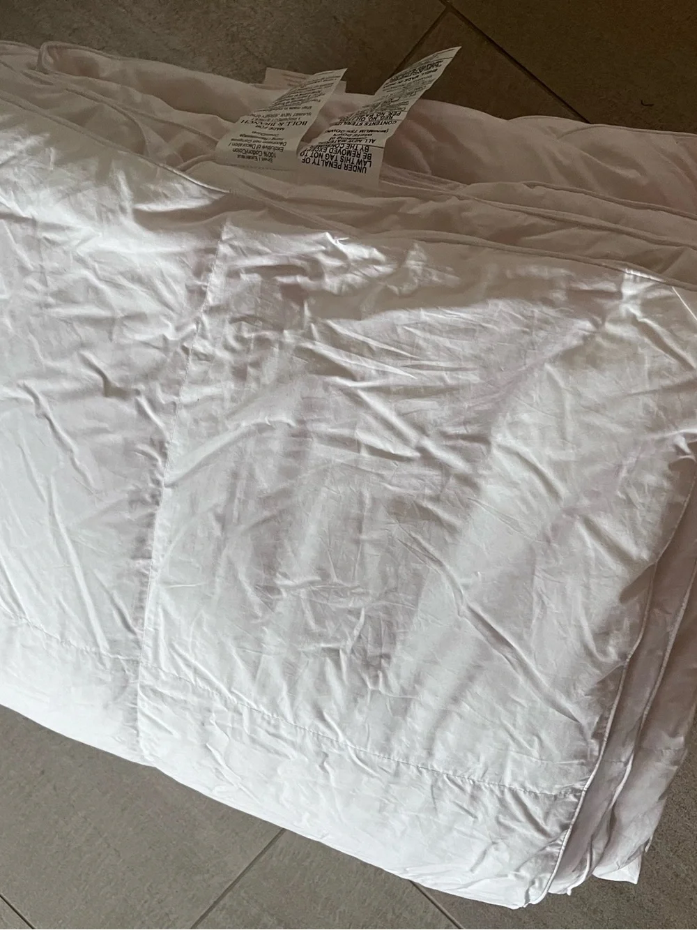 Boll&branch twin xl duvet insert down blanket